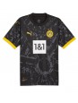Borussia Dortmund Donyell Malen #21 Venkovní Dres 2023-24 Krátký Rukáv